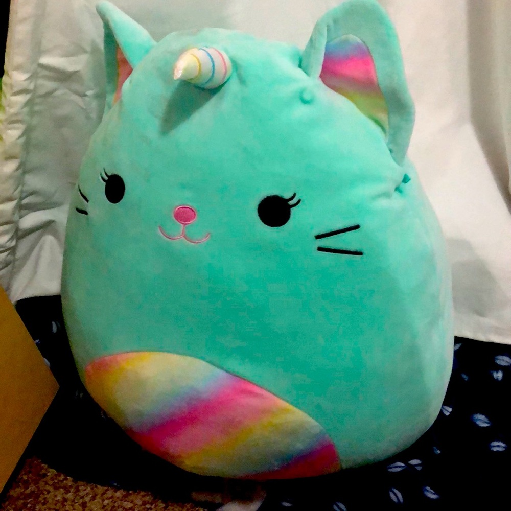 Unicorn cat squishmallow